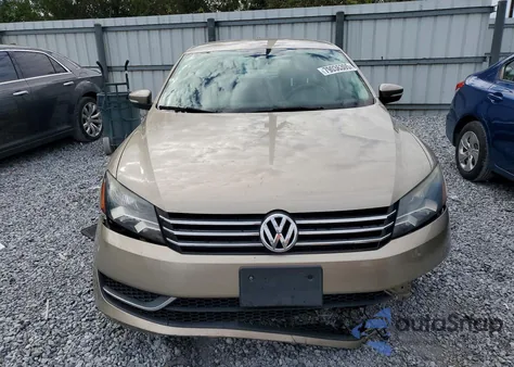 2015 Volkswagen Passat S из США, поврежденный, VIN 1VWAT7A3XFC016465